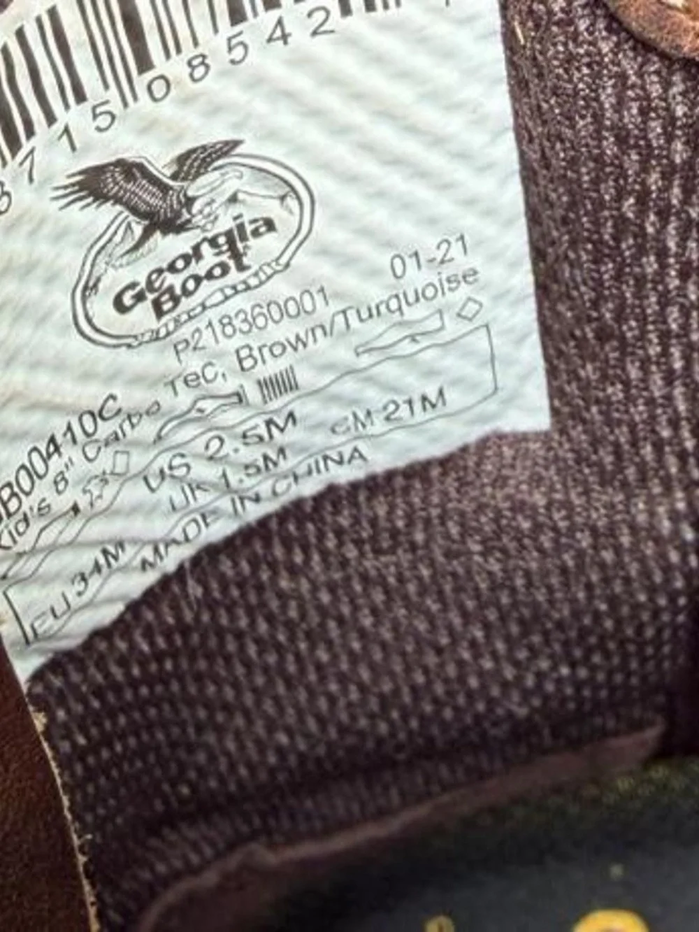 Georgia Boot kids cowboy boots